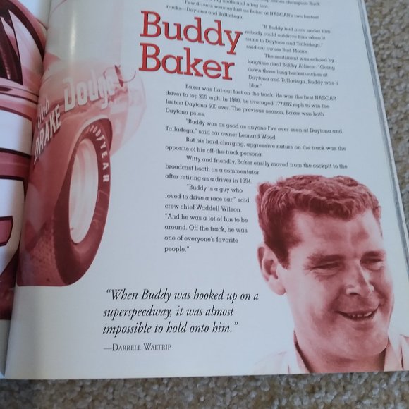 2 Nascar "50 of the Greatest Drivers" Books - Picture 3 of 5